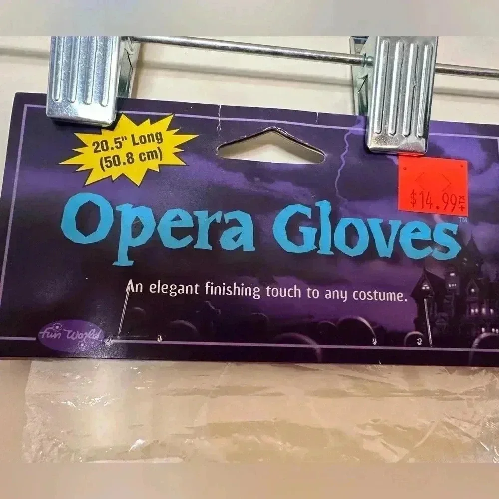 NWT White Opera Gloves